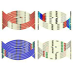 오토바이 테이프 림 반사 휠 자동차 오토바이 가와사키 17 림 혼다 18 휠 테이프 액세서리 스티커 오토바이
