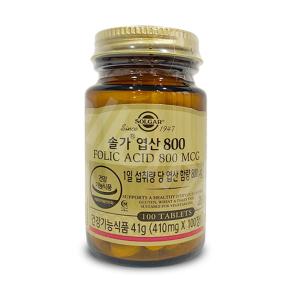 솔가 엽산 800 410mg x 100정