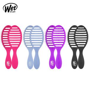 Wet brush 스피드 드라이 헤어 드라이 브러쉬 극손상모 두피 마사지 머리 빗