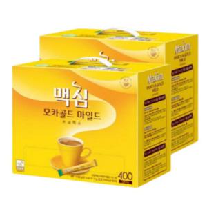 맥심 모카골드 마일드 커피믹스 스틱 400T x 2개