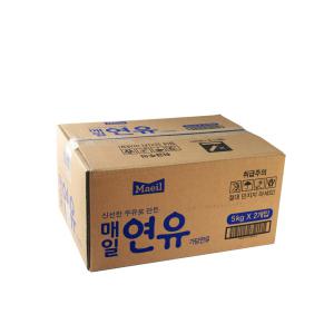 매일 연유 10kg(5kg x 2개) 매일유업 가당연유 대용량