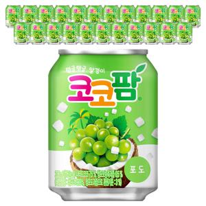 해태 코코팜 포도, 238ml, 24개