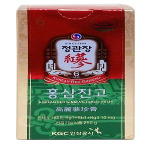 정관장 홍삼진고 250g 3개 쇼핑백포함 1개입제품 총3병