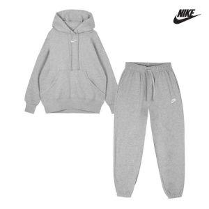 나이키 NIKE 피닉스 미드라이즈 여성 기모 후드티 조거팬츠 2종 택일