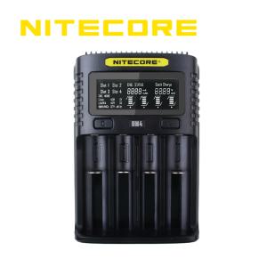 NITECORE 나이트코어 UM4 고속충전기 리튬이온 18650 배터리