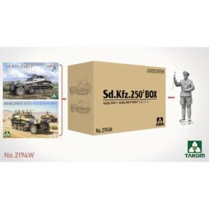 TAKOM 2194W 1/35 Sd.Kfz.250 박스, TKO2184 + TKO2194 + TKO1022 1/16, 한정판