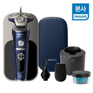 PHILIPS 필립스 SkinIQ 9000 프레스티지 시리즈 전기면도기 SP9886/36 아드리아틱 블루