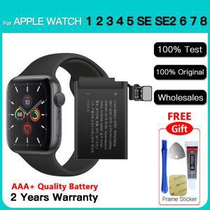 애플 호환 워치 시리즈용  교체 배터리  1 2 3 4 5 SE 6 7 8 iWatch S1 S2 S3 GPS LTE S4 S5 S6 S7 S8 4G 3