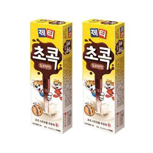 제티 초콕 초코렛맛 스트로 10T+10T/딸기맛/바나나맛/쿠키앤초코맛