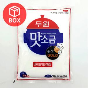 두원식품 맛소금 1kg X 10개 (1박스)