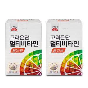 [고려은단] 고려은단 멀티비타민 올인원 1560mg x 60정 2통