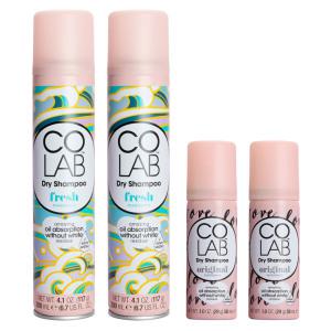 (코스트코 직배송) 코랩 드라이 샴푸 200ml x 2개+ 50ml x 2개Co Lab Dry Shampoo 200ml x 2ea + 50ml x 2ea