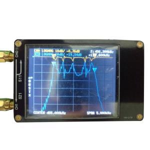 벡터 NanoVNA-H 벡터 네트워크 안테나 분석기 SD 카드 슬롯 스펙트럼 테스터 MF HF VHF UHF 10KHz-1.5GHz 5