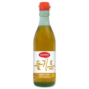 서지연 들기름 350ml /통들깨 /저온압착유서지연착유 생들기름국산저온압착들기름