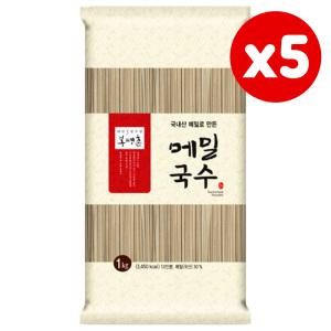 봉평촌 메밀국수 1kg, 5봉 막국수 메밀소바 냉모밀