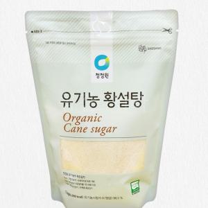 유기농 황설탕 1kg 사탕수수 원당 노란설탕 organic cane sugar