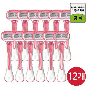 도루코 샤이 스위티 휴대용 면도기 12P/제모기/겨드랑이제모/다리털/브러쉬핑거