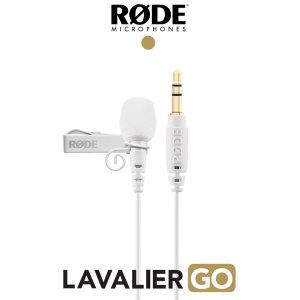 RODE 로데 LAVALIER GO 와이어리스 고 전용 핀 마이크 화이트