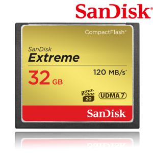 ENL 샌디스크 정품 CF카드 Extreme 800배속 32GB(120MB/s) 메모리카드/디카/DSLR/케논/니콘/소니/올