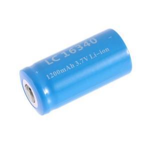 오래가는 GTF 3.7V 1200mAh 16340 리튬 이온 충전지, 손전등용 UL