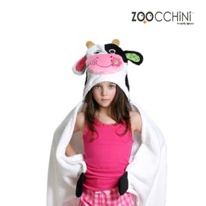 ZOOCCHINI 주치니 캐릭터 후드타올 Casey the Cow