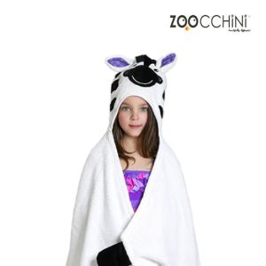 ZOOCCHINI 주치니 캐릭터 후드타올 Ziggy the Zebra