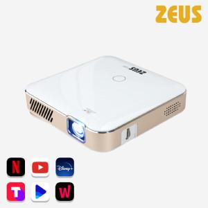 Zeus A1000N FHD 가정용 4K 단초점 넷플릭스 미니빔 스마트빔프로젝터