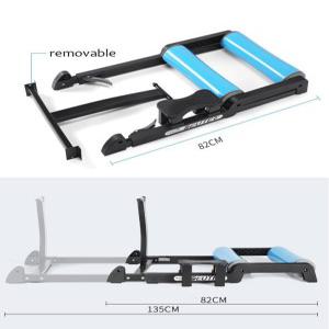 고정 로라 자전거 평  트레이너 롤러 실내 홈 운동 사이클링 트레이닝 피트니스 휴대용 접이식 24 - 29 quo