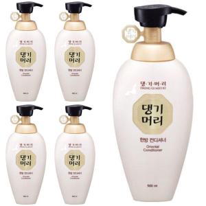 댕기머리 한방컨디셔너 500ml x 5개 두피케어 탈모증상완화 린스