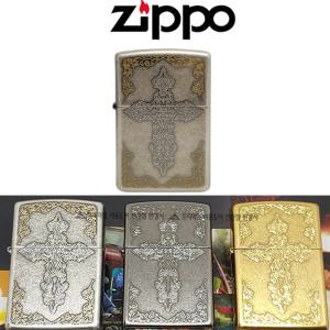 M- USA 정품 지포 라이터 앤틱 크로스 3칼라 ZIPPO Antique CROSS 3 COLOR 한강