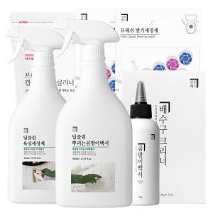 살림백서 대용량 곰팡이제거제 800ml 외 세탁조 배수구클리너/세정제 살림템 골라담기