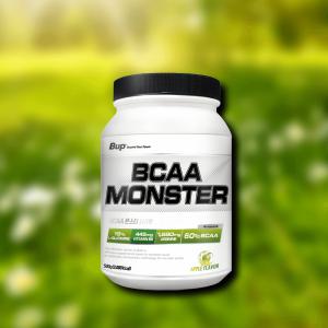 비유피 BCAA 몬스터 사과맛 500g 50회분 1개 맛있는 살찌는