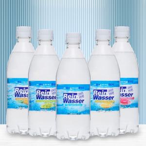 라인바싸 탄산수 500ml PET 5종 2박스 (총40입)