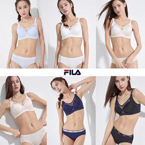 [휠라]FILA 스포르티바 노와이어 브라팬티 패키지(브라팬티 6세트 + 세컨팬티 6종)