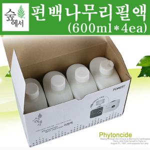 숲에서 산림욕기 편백나무 리필액(600ml*4ea)