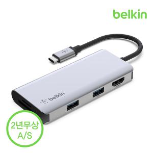 [벨킨] 5in1 USB C타입 멀티 허브