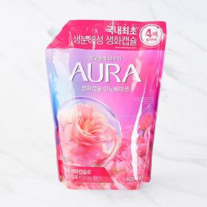 LG AURA 생화 섬유유연제 리필 피오니 1.7L