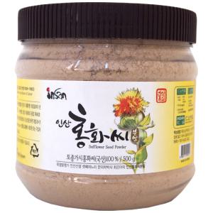 인산 홍화씨 분말 500g 토종 홍화씨