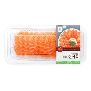 [은하수산]노르웨이 숙성 연어회 120g x 2팩 (소스포함)