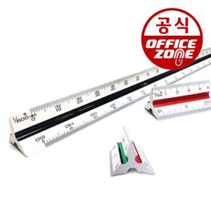 산키스 삼각 스케일자 10cm 15cm 30cm 제도용 삼각자