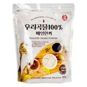 11가지 우리곡물100% 매일한끼 800g,국산 미숫가루 선식 식사대