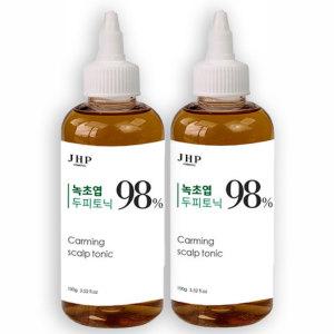 JHP 녹초엽 지루성 비듬 가려움 두피토닉, 100ml, 2개