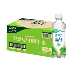 [소비기한 임박] 하이트진로음료 토닉워터솔, 300ml, 24개입, 1개