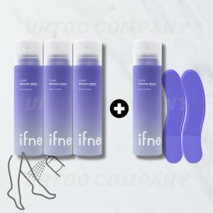 [3+1] 이프너리 뿌리는 클리어 제모 스프레이 150ml 4개 + 커브 스패츌러 2개