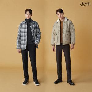 (현대홈쇼핑) [도티 dotti] 도티 23FW 남성 기모 본딩 팬츠 2종 (PGSM)613998