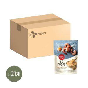 햇반죽 새우계란죽 420g x21개 비비고죽 리뉴얼