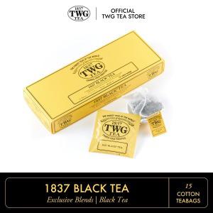 [롯데백화점]티더블유지(식) [TWG Tea] 1837 블랙 티 (15개입)