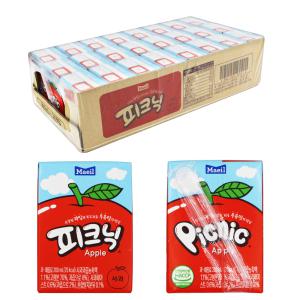 매일 피크닉 사과 200ml x 24개입 1박스 어린이 쥬스