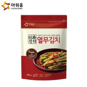 [보리보리/베스트식품]아워홈 이남김치 열무김치 400g x10개 한박스