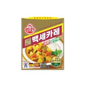 오뚜기 3분백세카레 순한맛200g x 6개 /